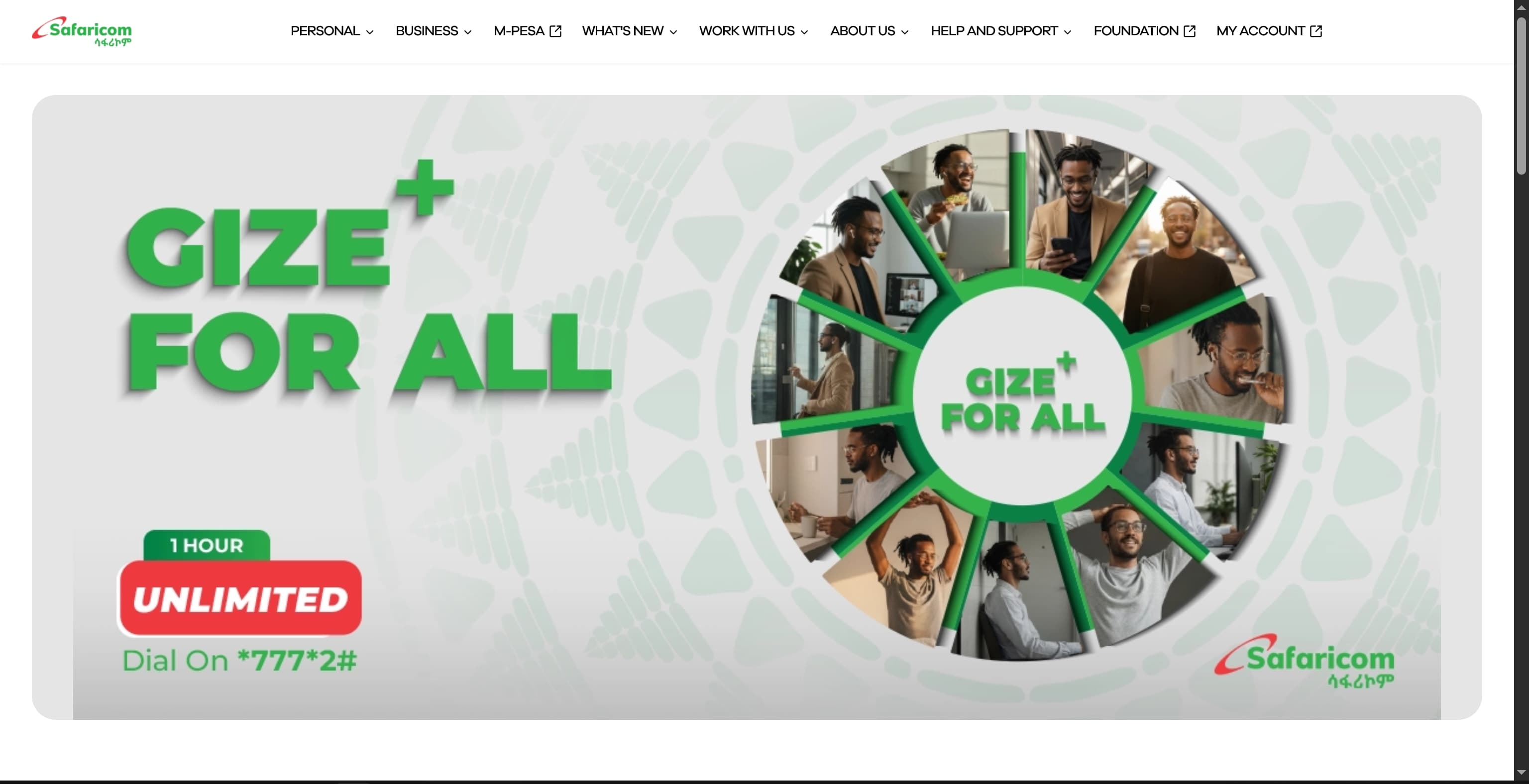 Safaricom Ethiopia — Official Site